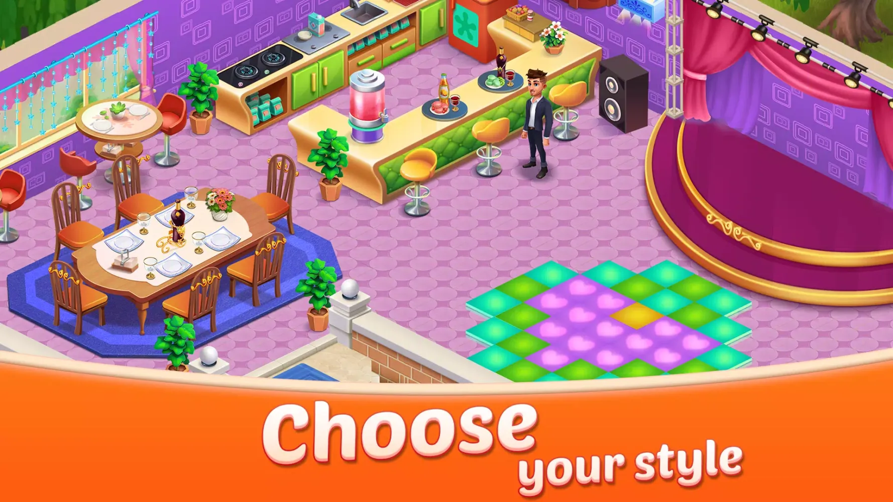 Merge Cafe Screenshots