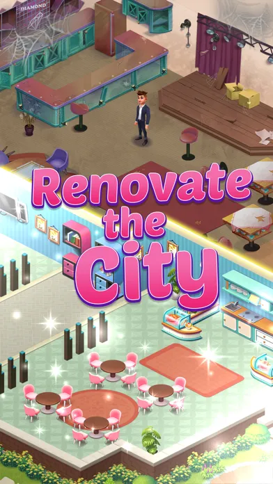 Capturas de tela do Merge City - Design Mansion