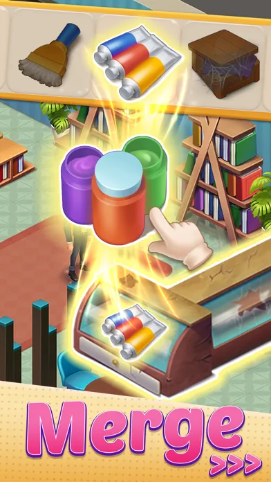 Capturas de tela do Merge City - Design Mansion