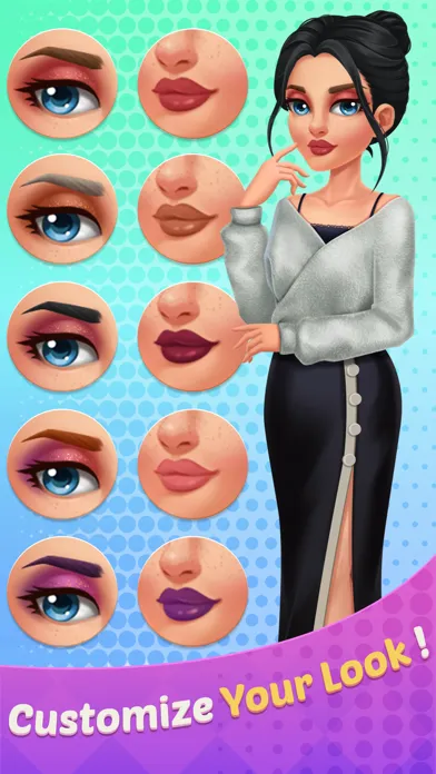 Merge Makeover - Makeup سکرین شاٹس
