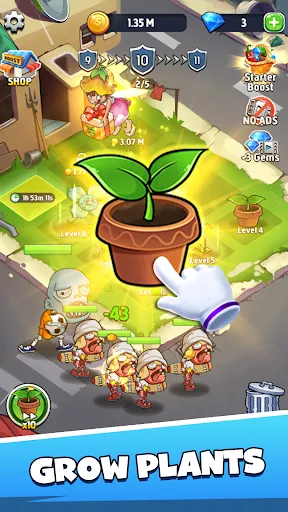 Merge Plants – Monster Defense应用截图