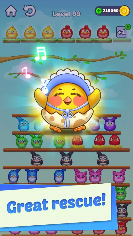 Capturas de tela do Bird Jam