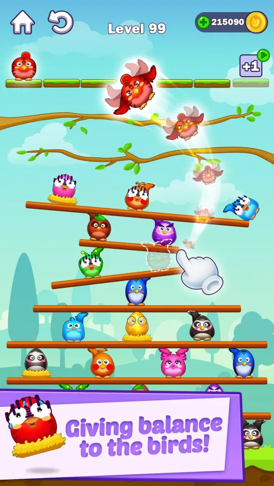 Capturas de tela do Bird Jam