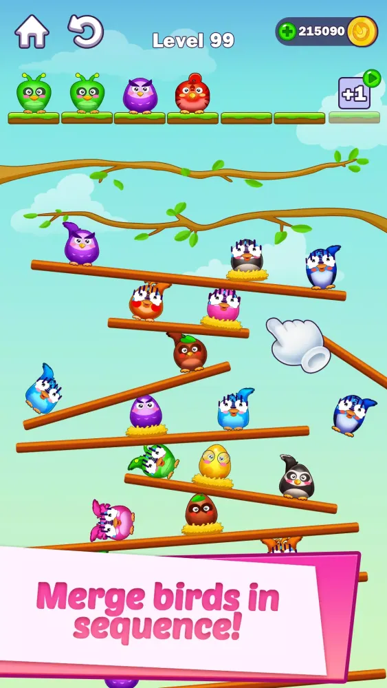 Capturas de tela do Bird Jam