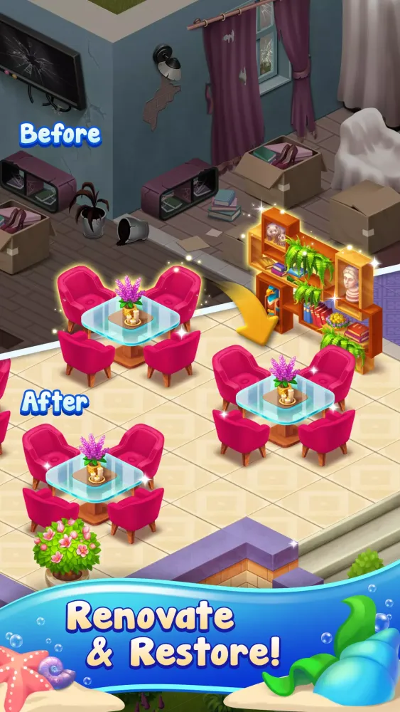 Seaside Cafe Screenshots