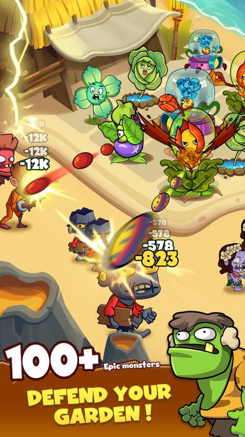 Zombie Defense - Plants War-screenshot-2