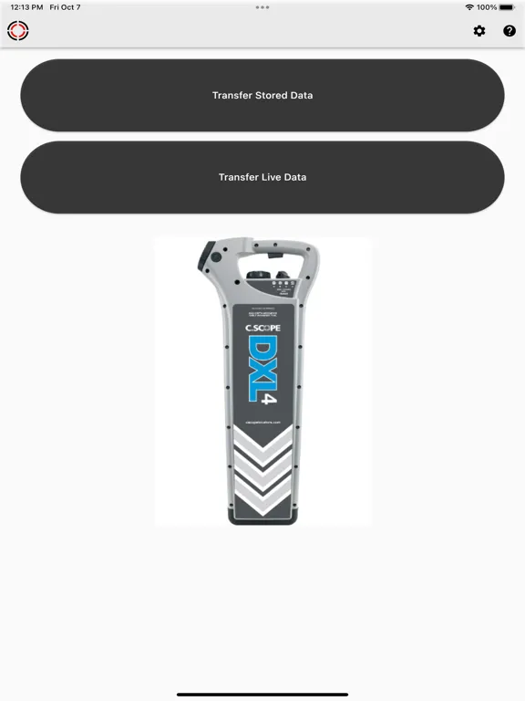 Tangkapan layar C.Scope Relay iPad 