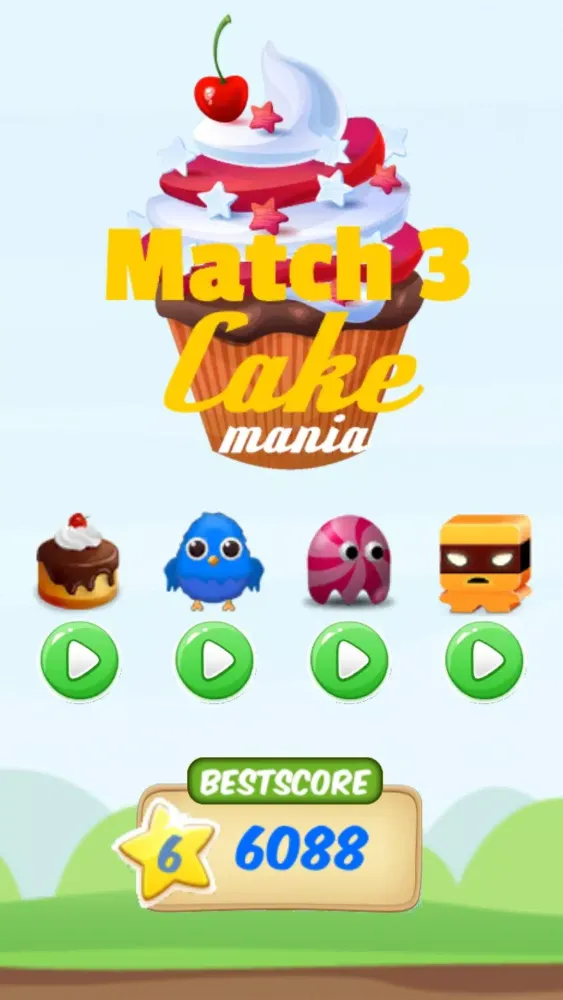 Cake Crush Mania - Match 3 स्क्रीनशॉट