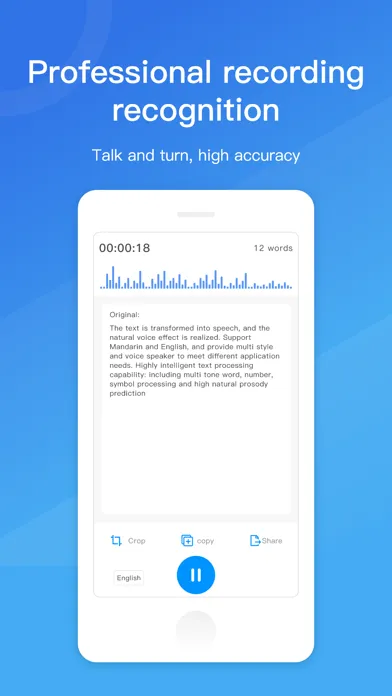 Скриншоты Voice to Text, voice memo