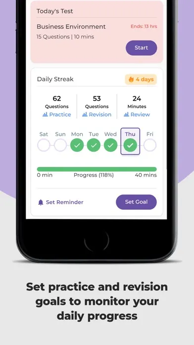 CSEET Exam Prep App By Achieve 스크린샷