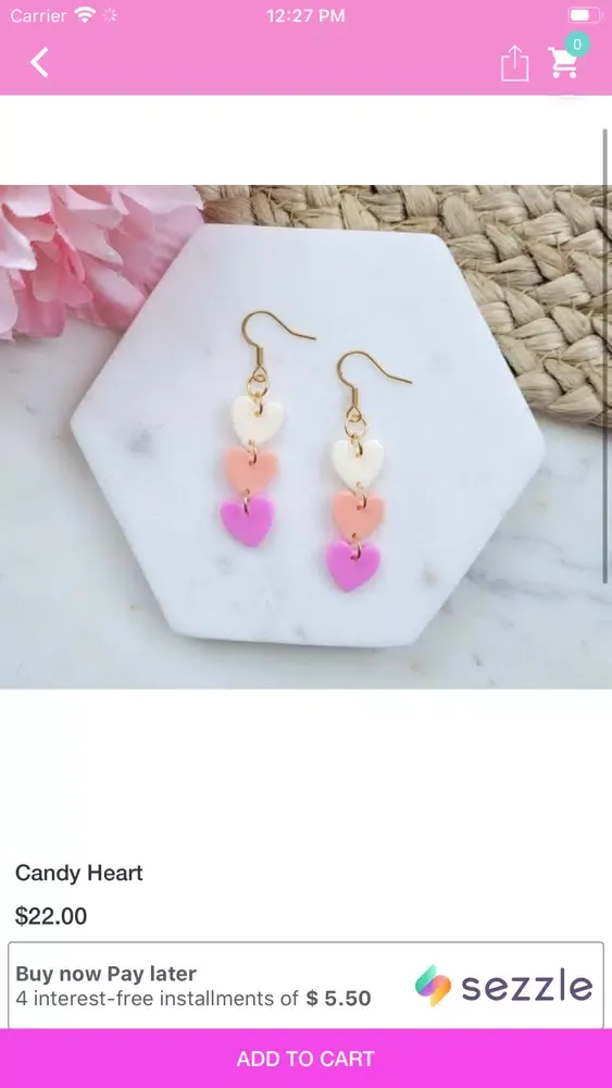 Tangkapan skrin Erica Lynn Boutique