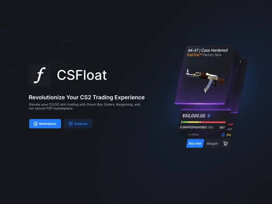 CSFloat iPad  Screenshots
