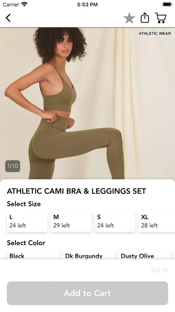 Capturas de tela do G+N Glam Boutique