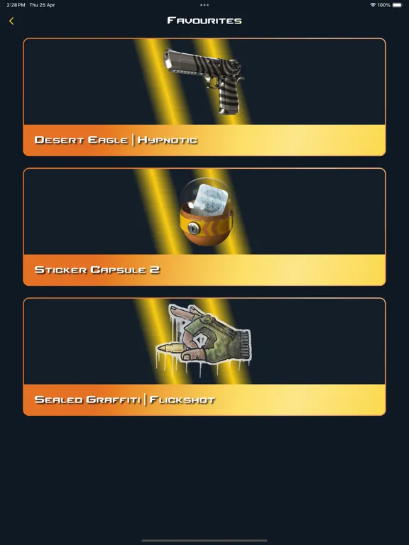 Zrzuty ekranu CS:GO Agents Stats & Guns 2024 iPad 