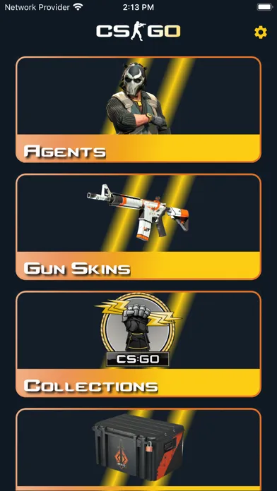 Zrzuty ekranu CS:GO Agents Stats & Guns 2024