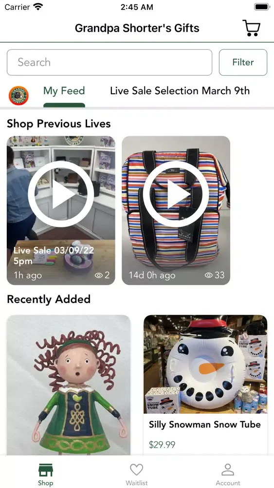 Grandpa Shorter's Gifts स्क्रीनशॉट