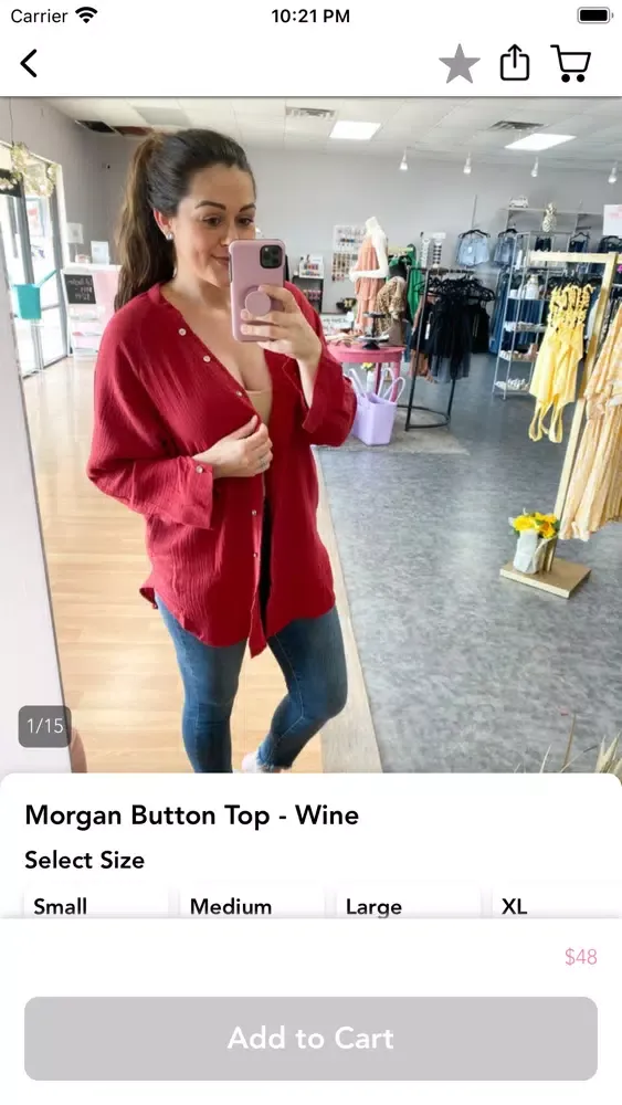 Screenshot di Hometown Honey Boutique