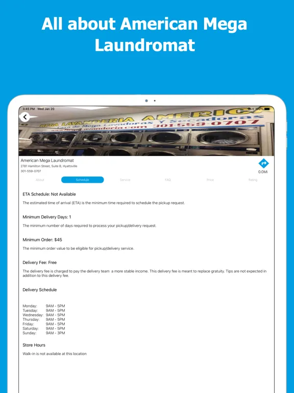 صور American Mega Laundromat iPad 