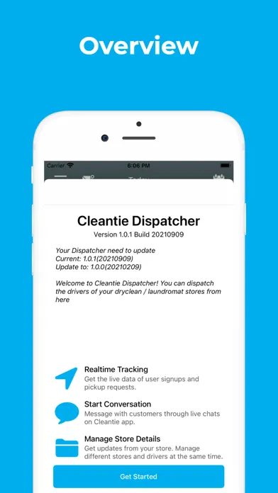 Cleantie Dispatcher سکرین شاٹس