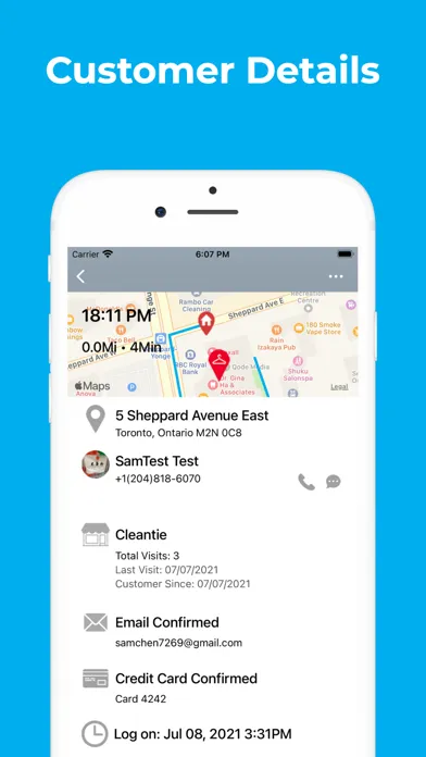 Cleantie Dispatcher سکرین شاٹس