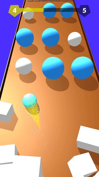 Tangkapan layar Color Ball in Trouble
