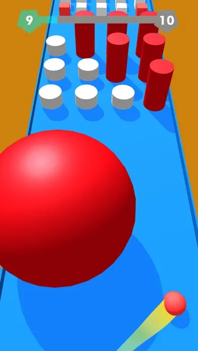 Tangkapan layar Color Ball in Trouble