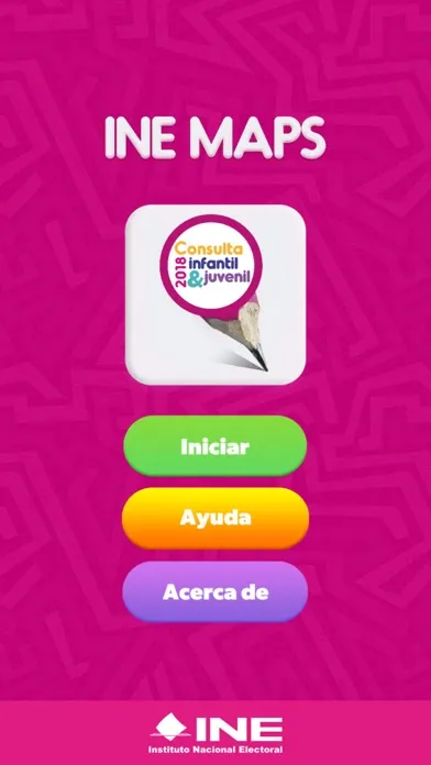 Zrzuty ekranu INE Maps