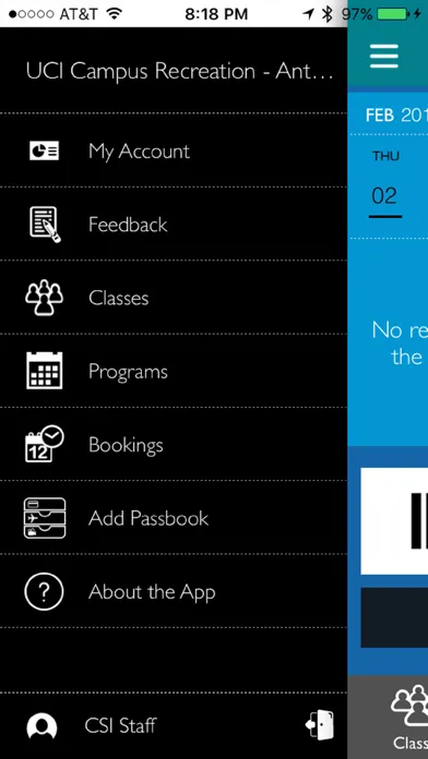 Screenshot di UCI Campus Recreation