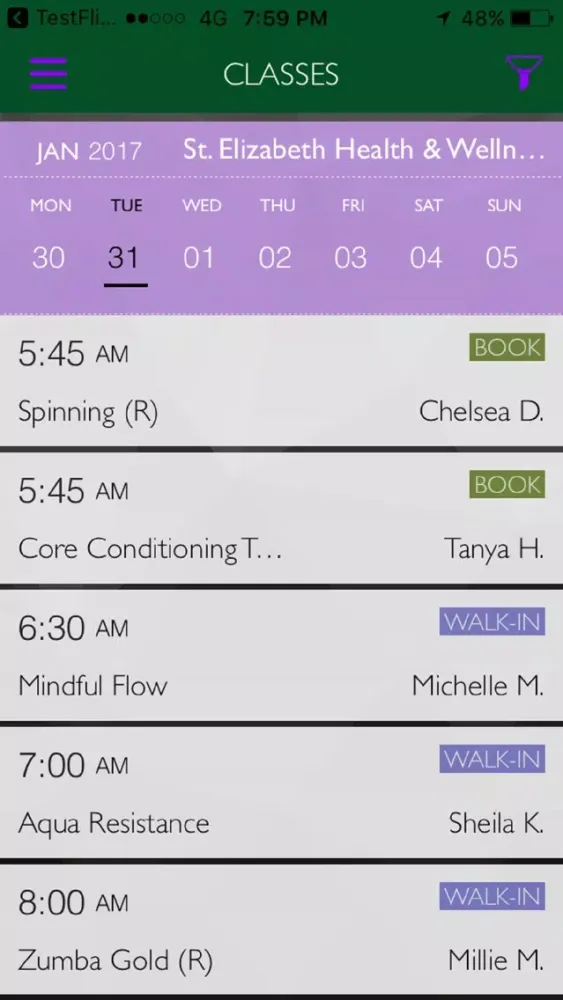 Ảnh chụp màn hình của CHRISTUS HWC