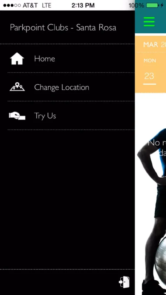 Captures d'écran de Parkpoint Health Club App
