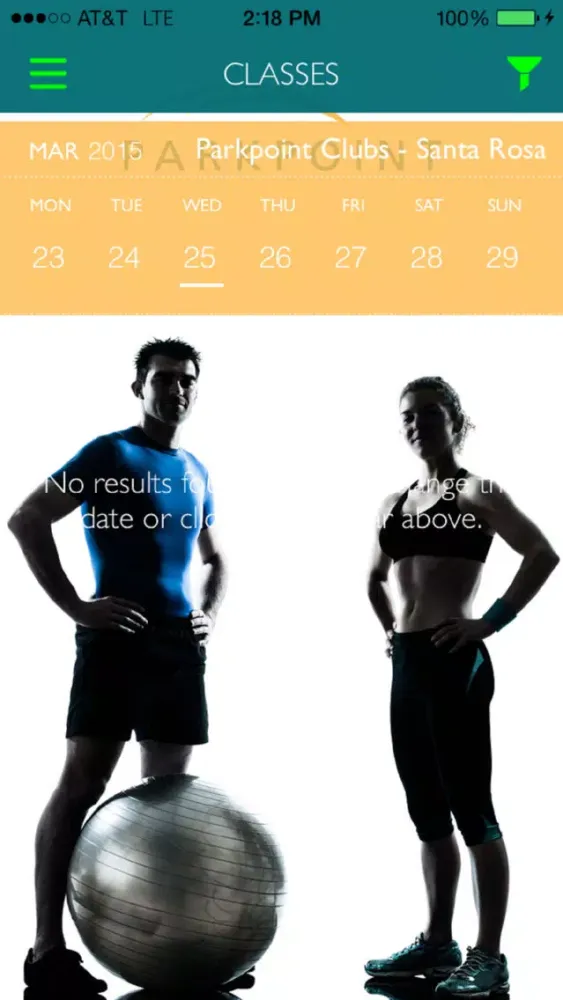 Captures d'écran de Parkpoint Health Club App