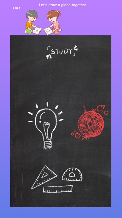Blackboard-Chalk writing board Screenshots