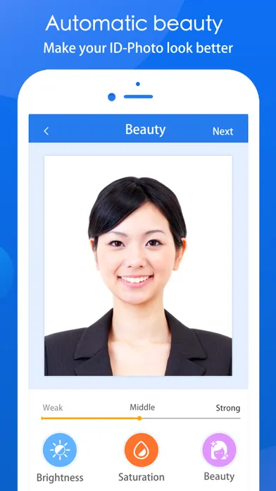 ID Photo-Passport Photo maker Screenshots
