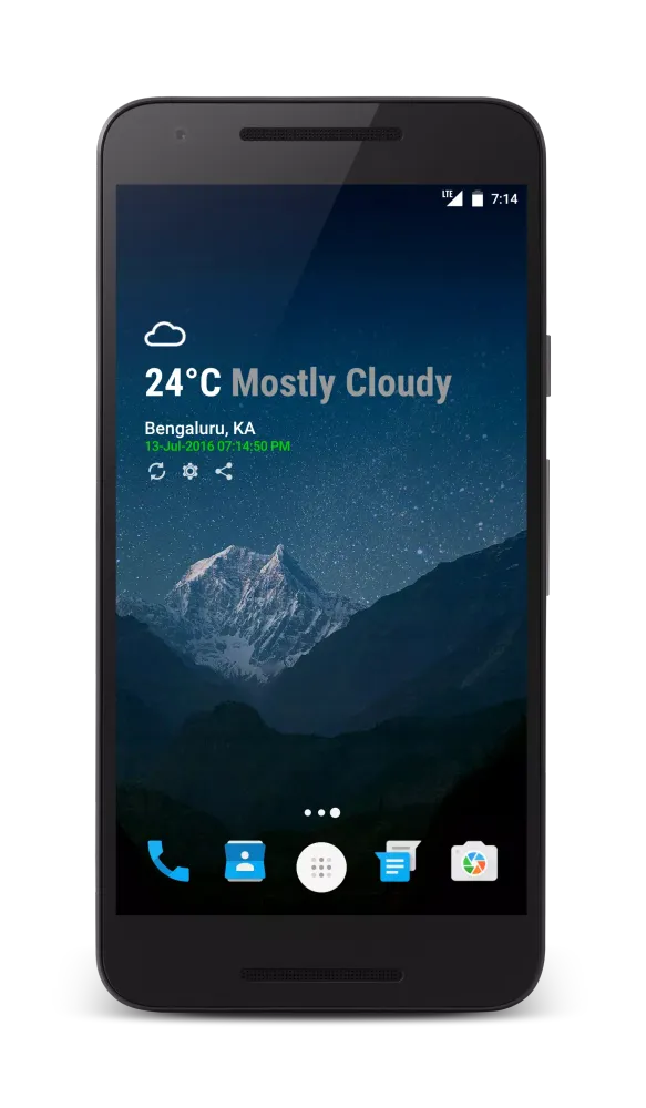 Weather Now Widget Screenshots