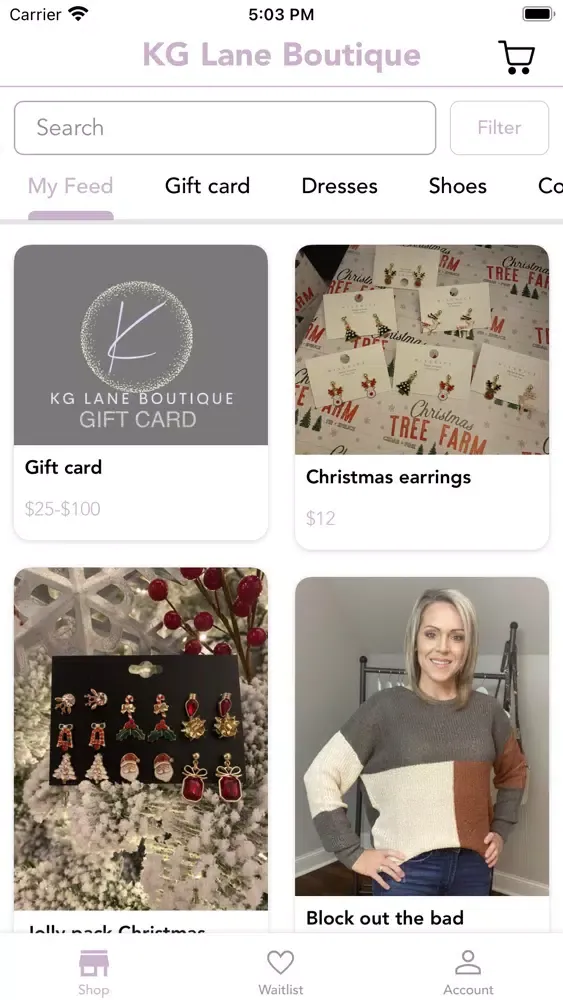 Screenshot di KG Lane Boutique