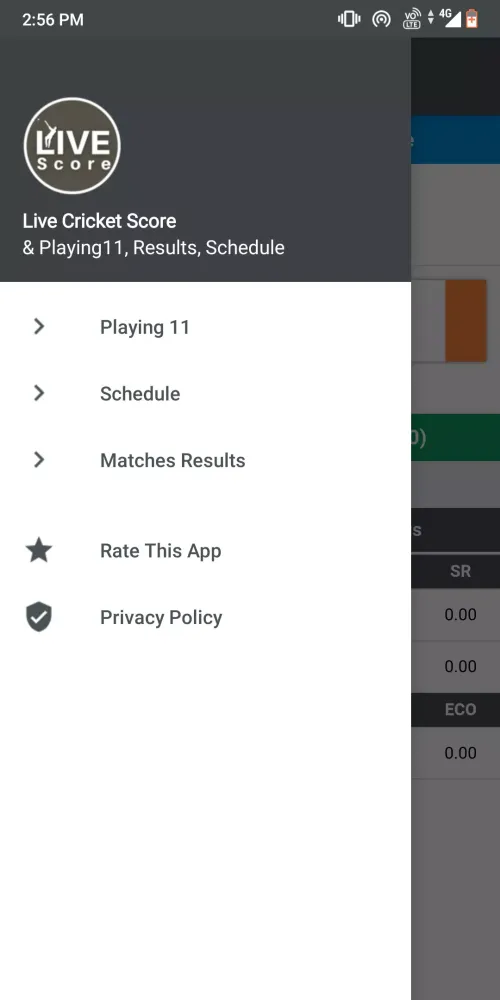 T20 Live Score Cricket 스크린샷