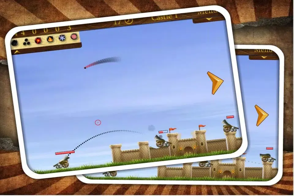 Captures d'écran de Cannon Strike