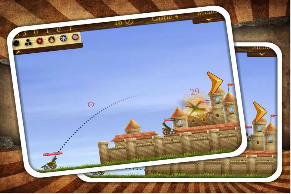 Captures d'écran de Cannon Strike