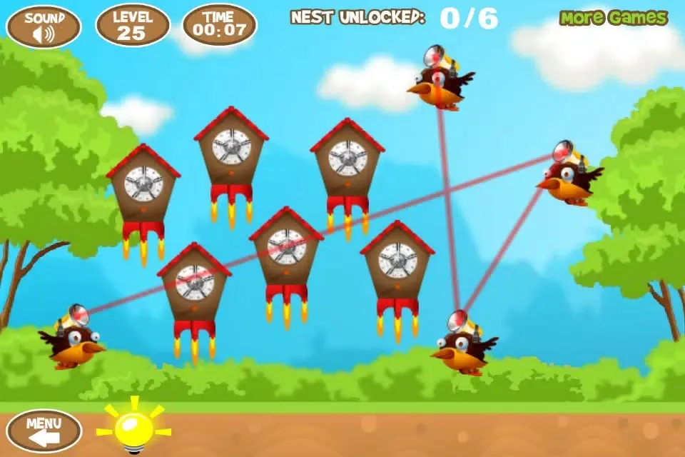 Clever Birds سکرین شاٹس