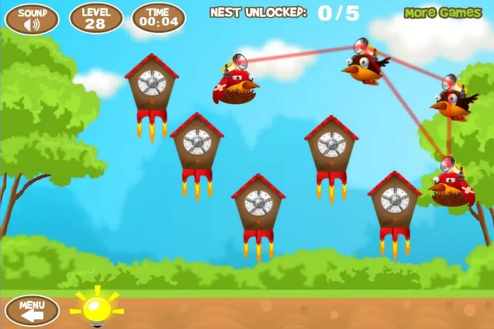 Clever Birds سکرین شاٹس