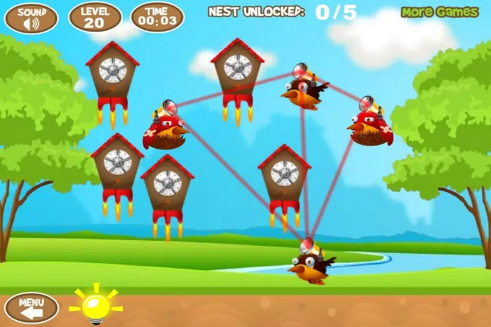 Clever Birds سکرین شاٹس