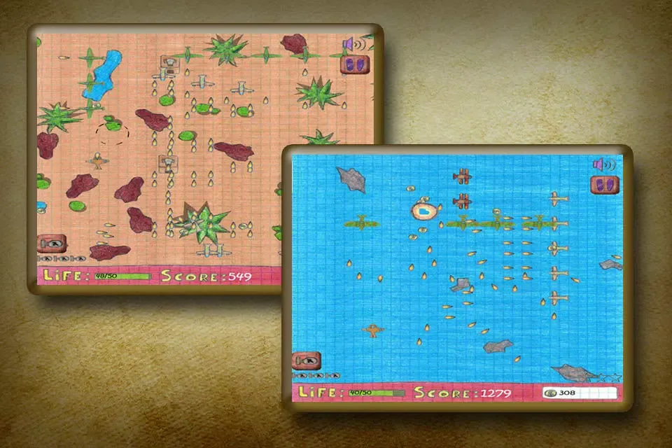 Скриншоты Doodle Dogfight Pro