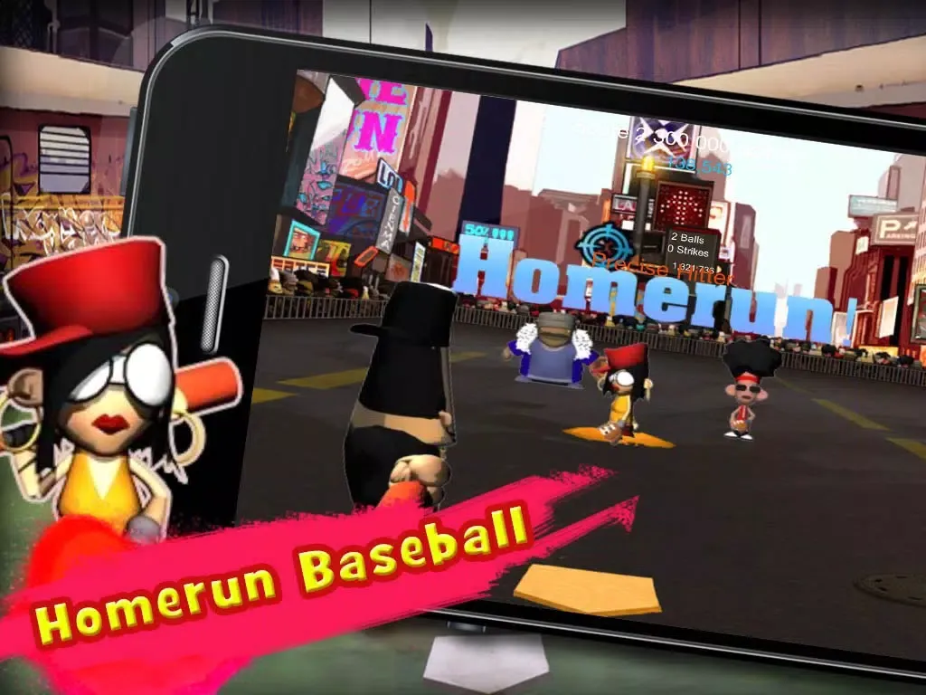 Homerun Baseball iPad  स्क्रीनशॉट
