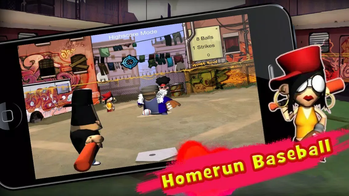Homerun Baseball स्क्रीनशॉट