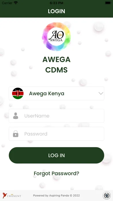 Capturas de pantalla de Awega CDMS