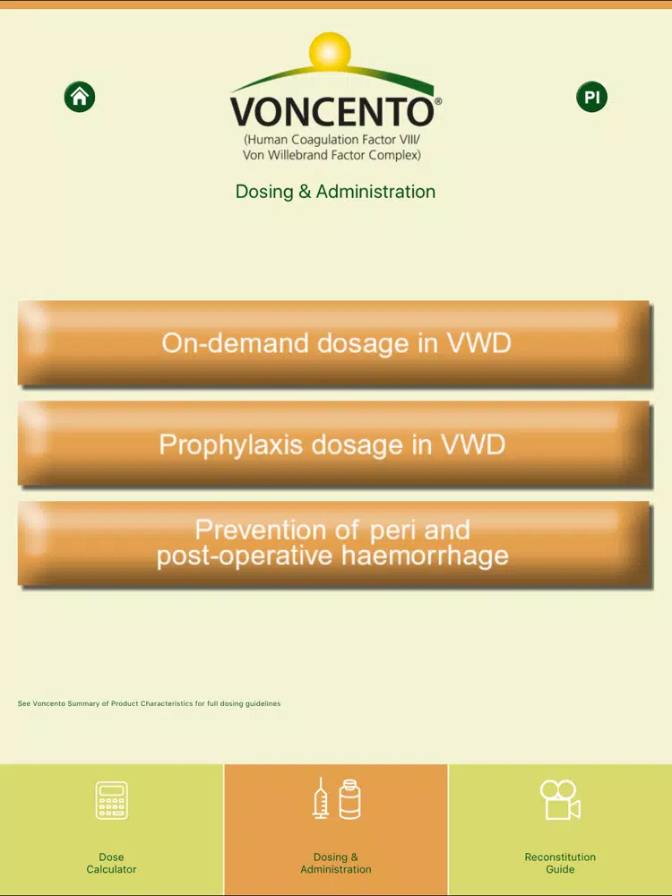 Screenshot di Voncento Dosing Calculator iPad 