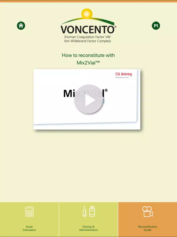 Screenshot di Voncento Dosing Calculator iPad 