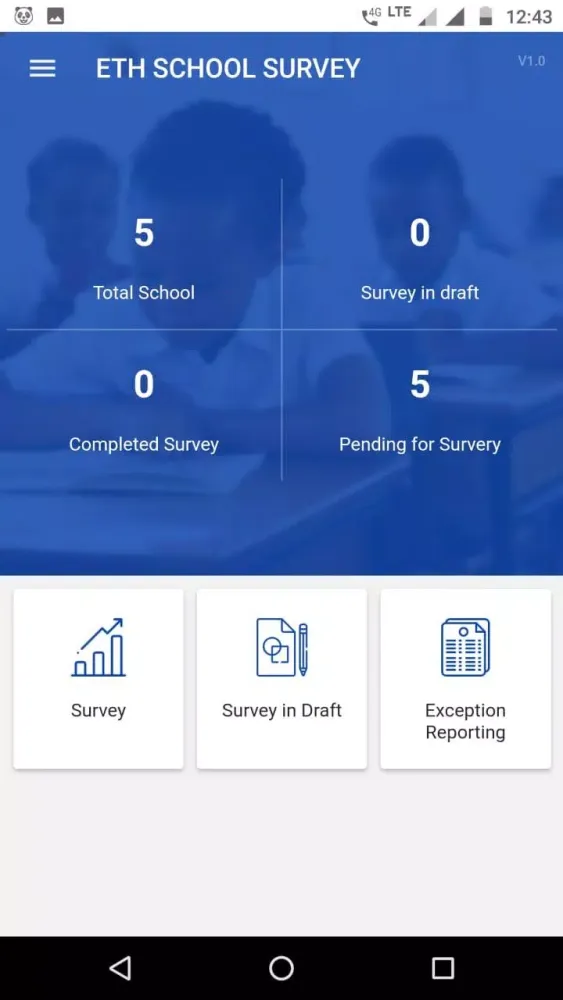 ETH School Survey স্ক্রিনশট