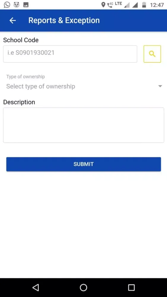 ETH School Survey স্ক্রিনশট