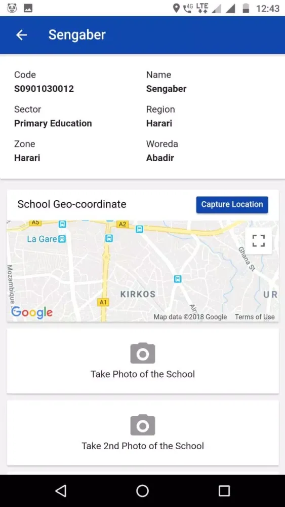 ETH School Survey স্ক্রিনশট